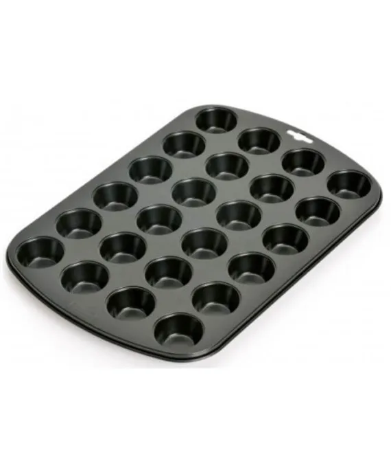 Forma do muffinek Kaiser Creativ Mini czarna | 24 szt.