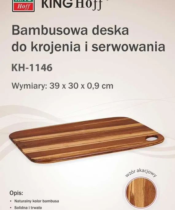 Deska do krojenia bambusowa