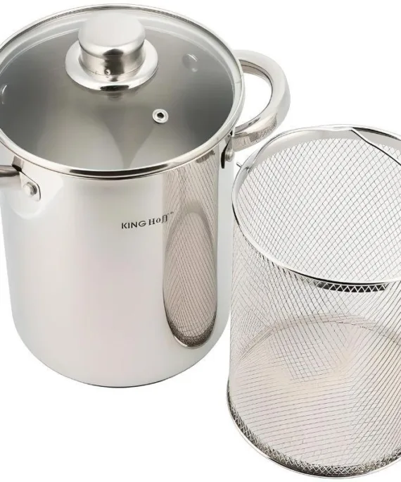 Garnek do gotowania makaronu ze stali nierdzewnej