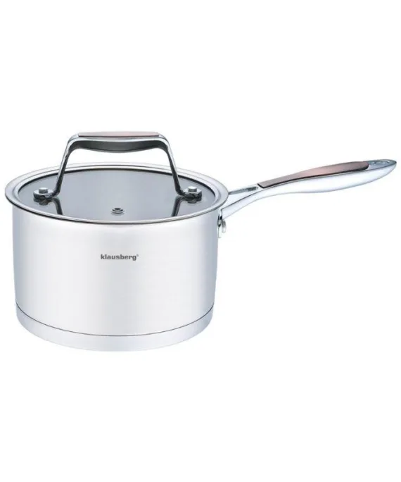 Rondel stalowy z pokrywką Klausberg | 16 cm