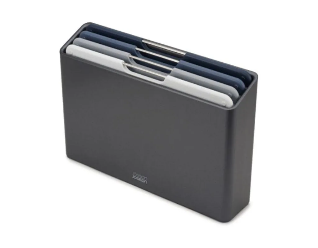 Zestaw desek do krojenia Joseph Joseph Folio grafit 4szt. | 31 x 22 cm