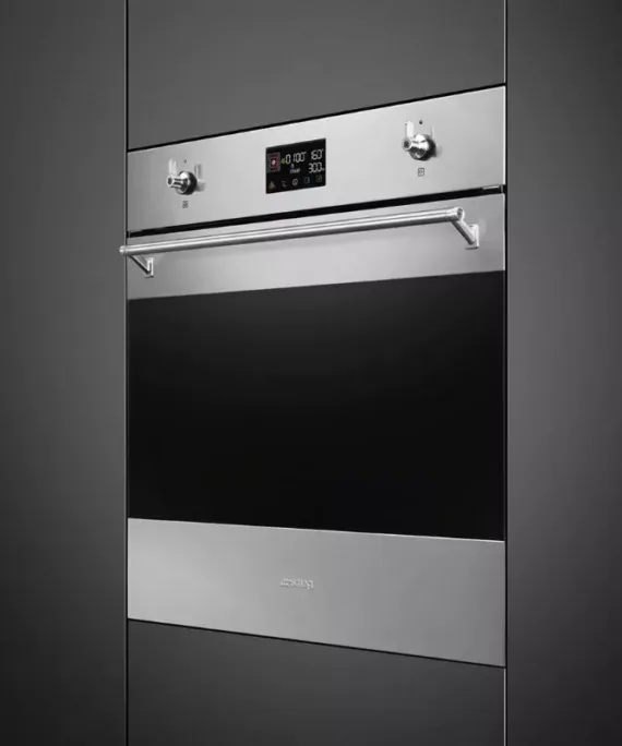 Piekarnik z funkcją mikrofali SMEG SO6302M2X