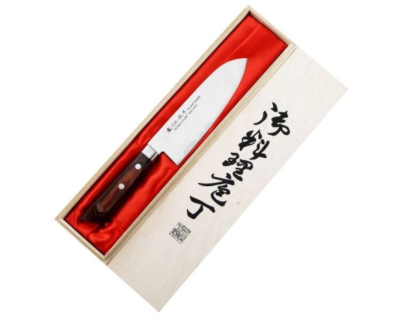 Nóż Santoku Satake Unique Aus-8