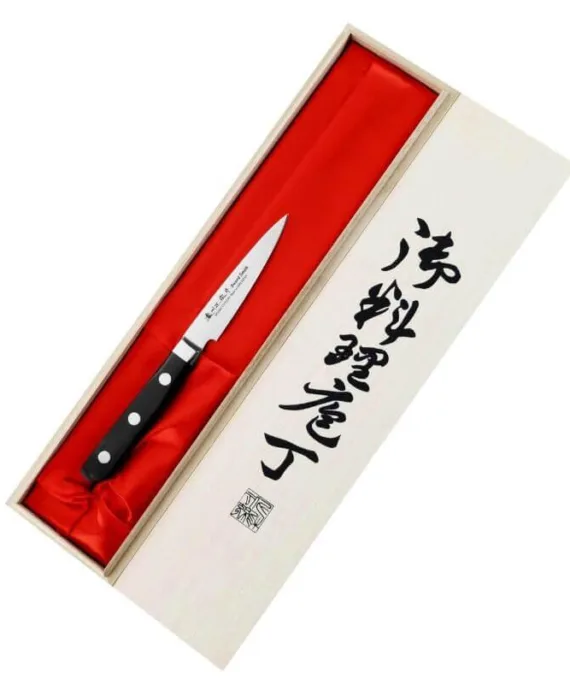 Nóż do obierania Satake Daichi Damascus 9 cm
