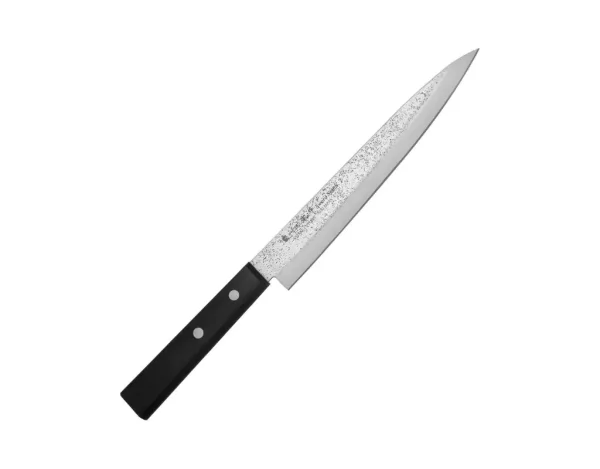 Nóż Sashimi Satake Nashiji Black Pakka 20,5 cm