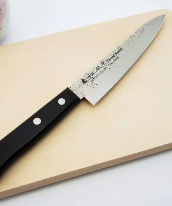 Nóż uniwersalny Satake Nashiji Black Pakka