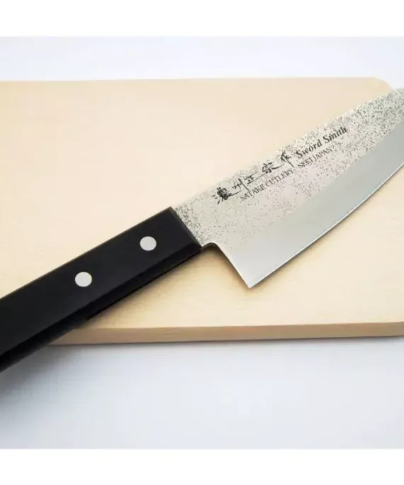 Nóż Deba Satake Nashiji Black Pakka 25,5 cm