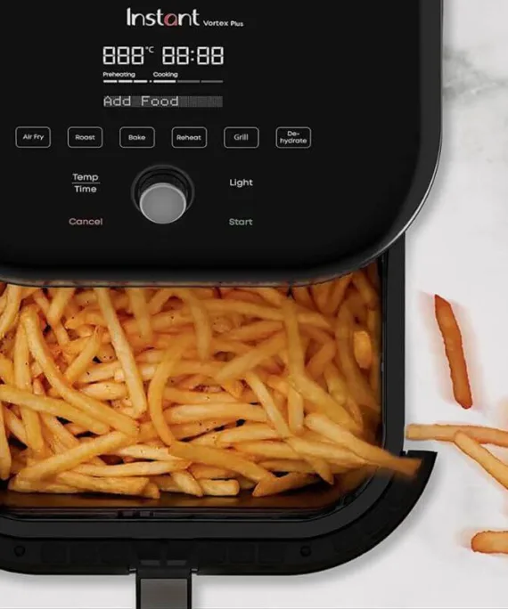 Frytkownica beztłuszczowa Instant Vortex Plus Clear Cook