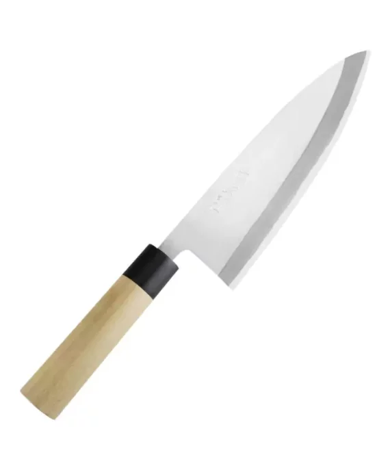 Rdzewny nóż Deba Tojiro