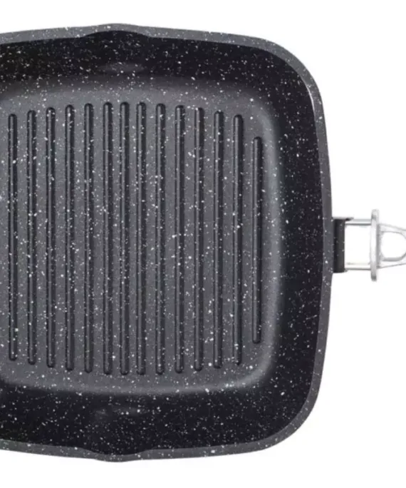 Patelnia grillowa granitowa Kinghoff