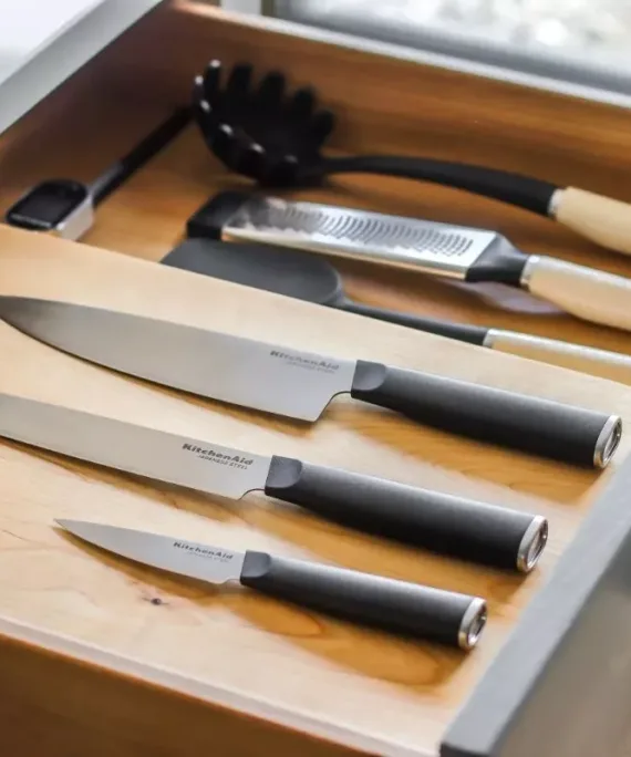 Zestaw 3 japońskich noży Kitchenaid
