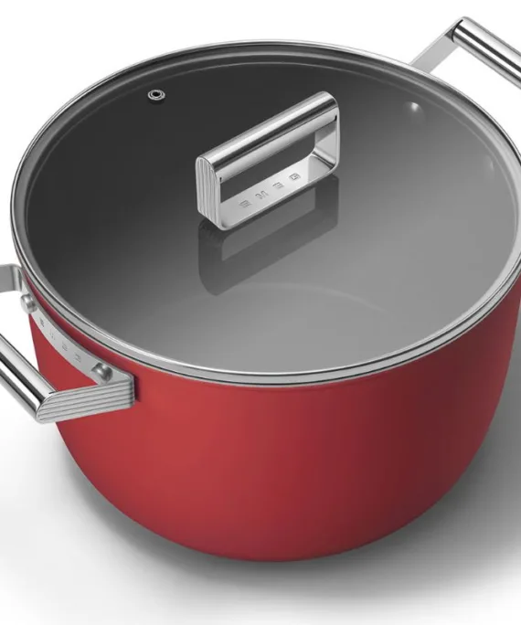 Garnek aluminiowy z powłoką non-stick SMEG