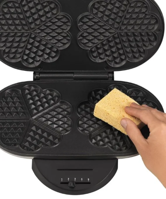Gofrownica podwójna serduszka Tefal