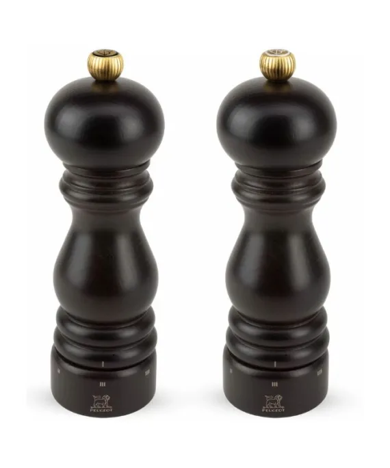 Zestaw młynków do pieprzu i soli Peugeot Paris