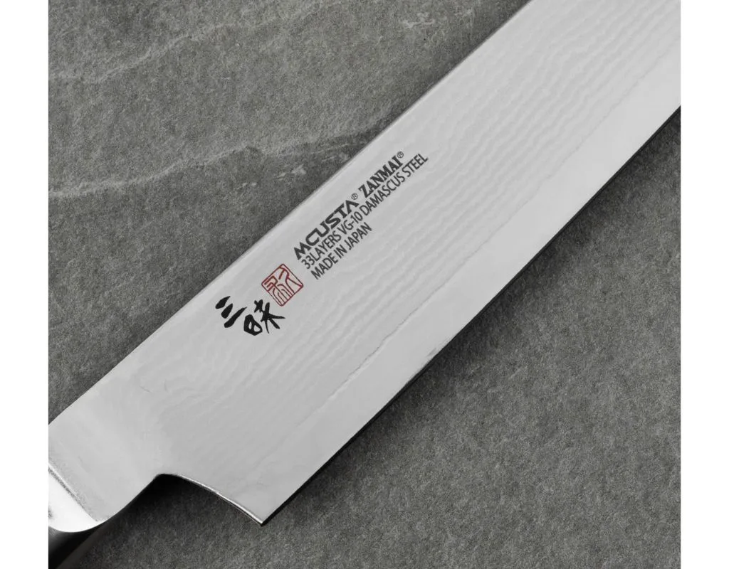 Nóż do porcjowania Sujihiki kuchni Mcusta Zanmai Classic Damascus VG-10 24 cm