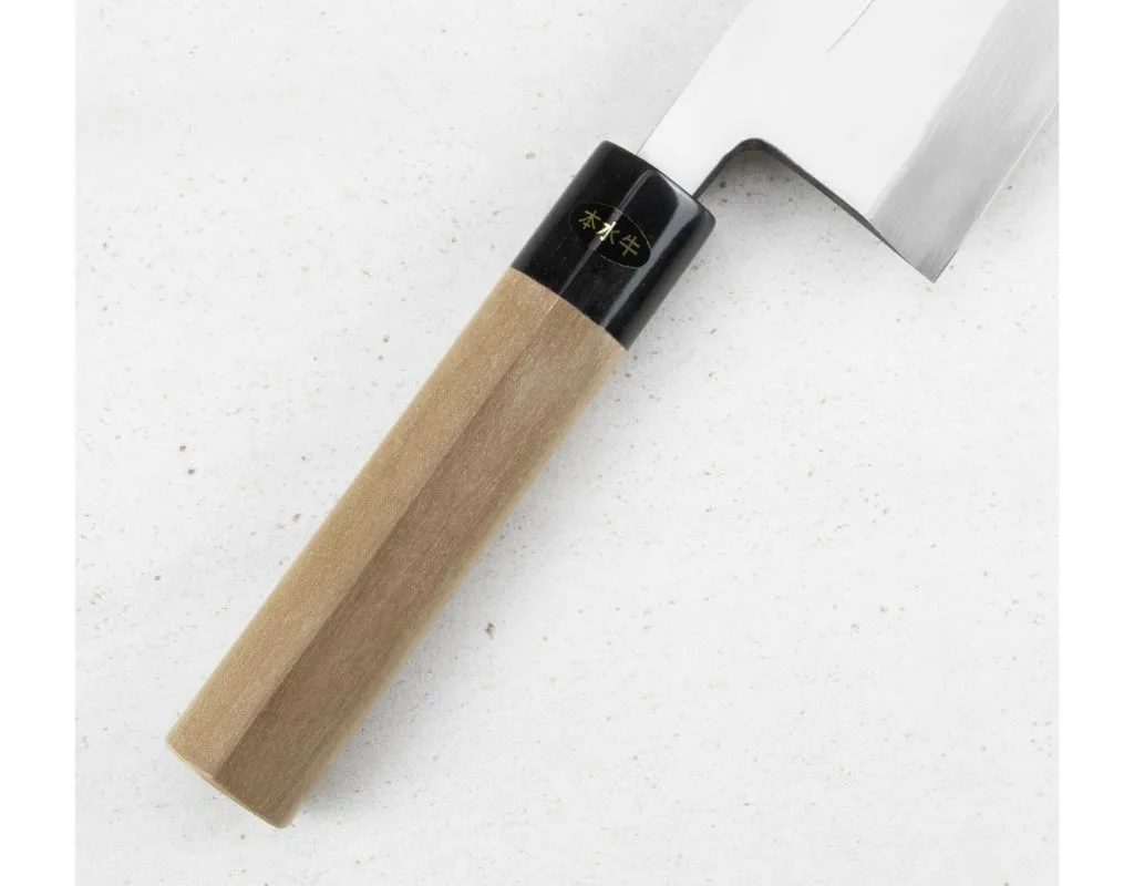 Nóż do mięsa Deba Tojiro Aogami Damascus 21 cm