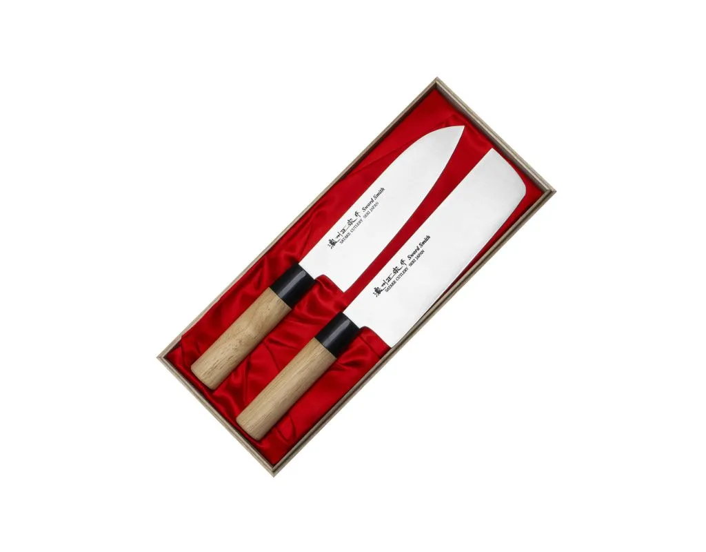 Zestaw 2 Noży Satake Cutlery Mfg Misaki