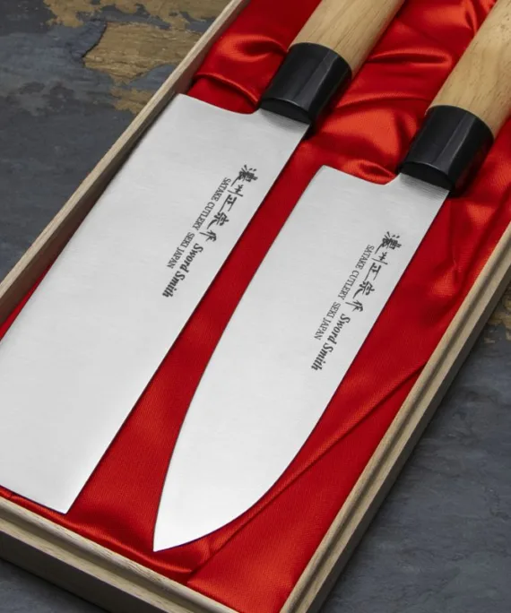 Zestaw 2 Noży Satake Cutlery Mfg Misaki