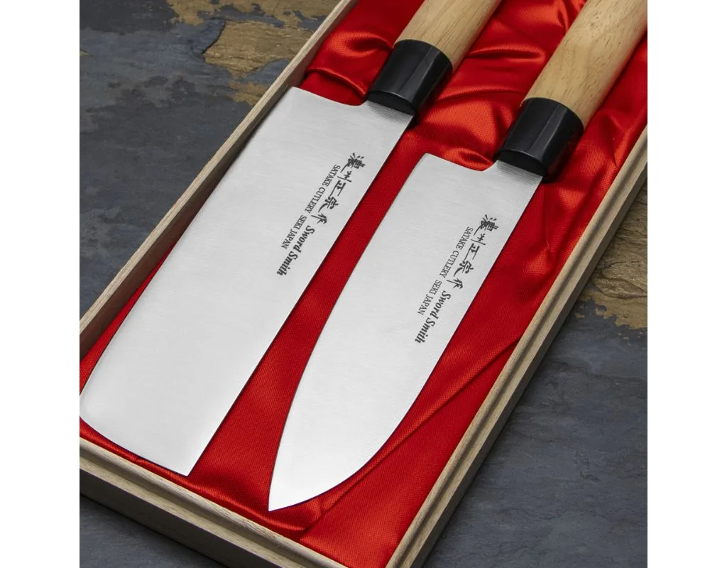 Zestaw 2 Noży Satake Cutlery Mfg Misaki