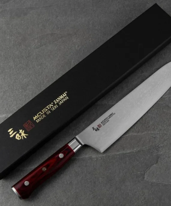 Nóż szefa kuchni Mcusta Zanmai Pro Flame VG-10 24 cm