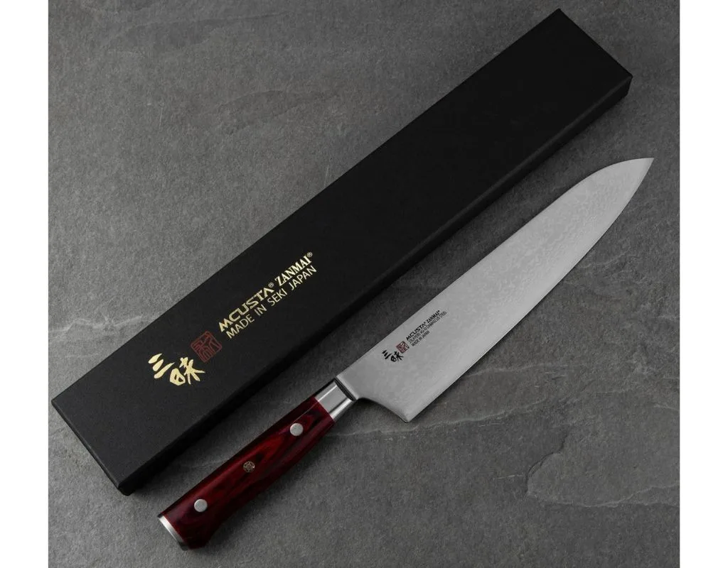 Nóż szefa kuchni Mcusta Zanmai Pro Flame VG-10 24 cm