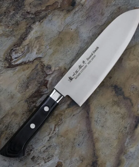 Nóż do mięsa Satake Cutlery Mfg Unique Aogami#2 17 cm