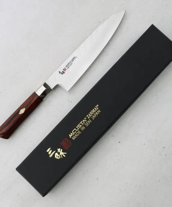 Nóż Santoku Mcusta Zanmai Supreme Ripple VG-10 18 cm
