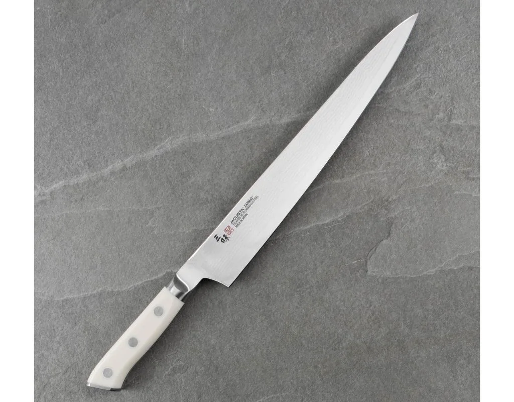 Nóż do porcjowania Sujihiki Mcusta Zanmai Classic Damascus Corian VG-10 24 cm
