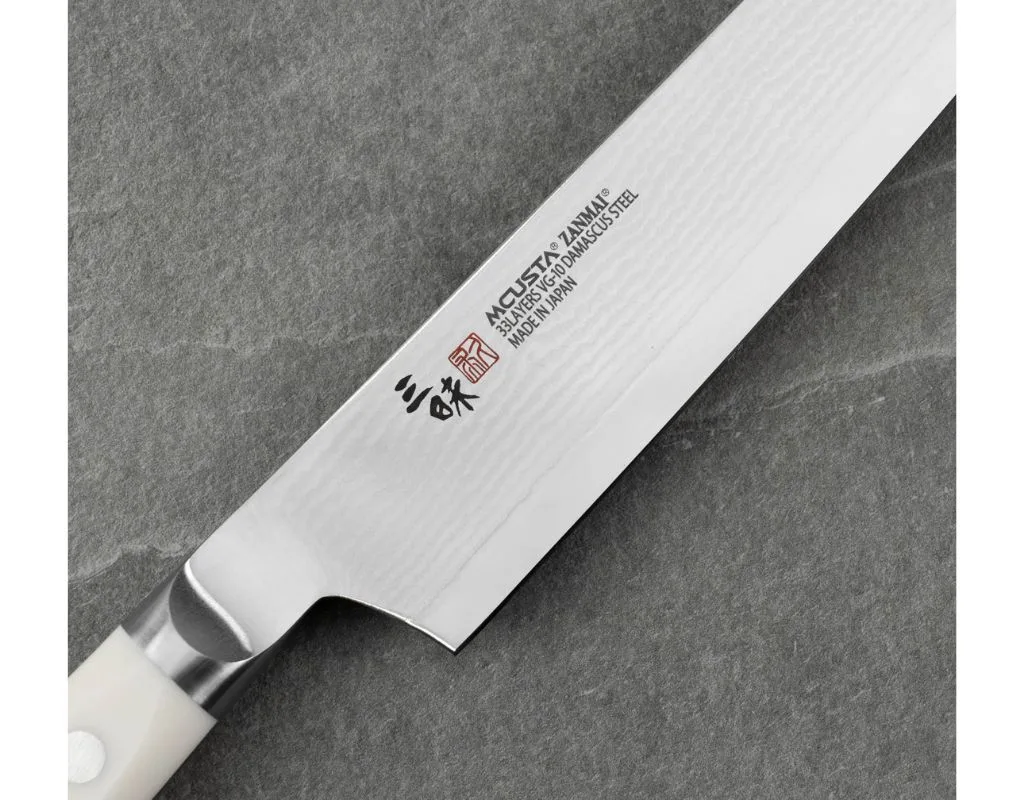 Nóż do porcjowania Sujihiki Mcusta Zanmai Classic Damascus Corian VG-10 24 cm