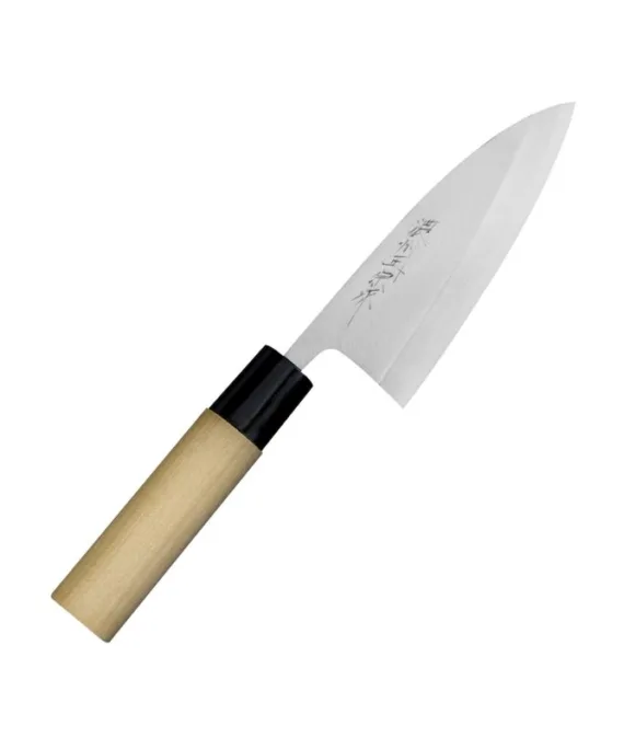 Nóż do mięsa Deba Satake Cutlery Mfg Shirogami#2 PRO 12 cm