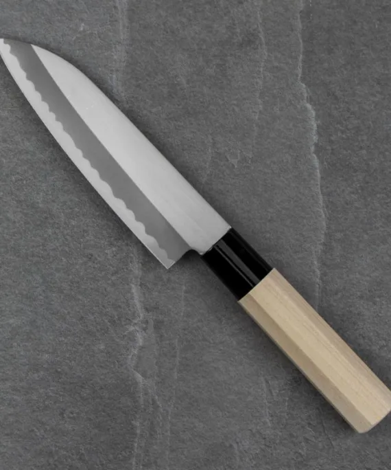 Nóż uniwersalny Santoku Satake Yoshimitsu Rdzewny 15 cm