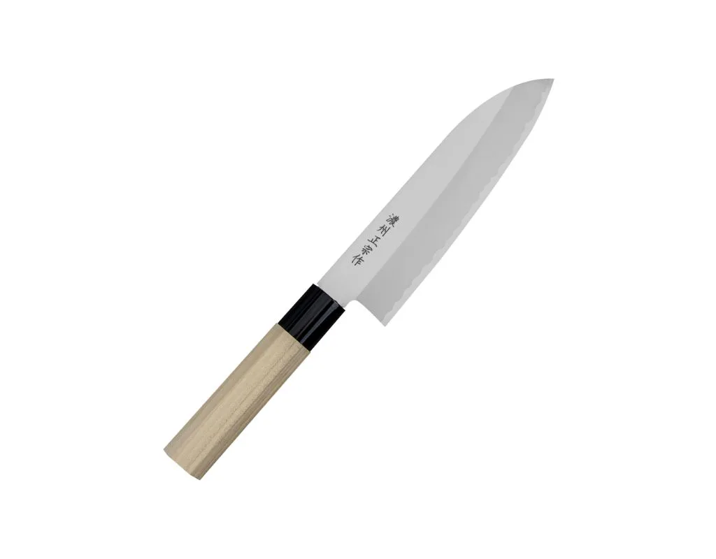 Nóż Santoku Satake Yoshimitsu Rdzewny 17 cm
