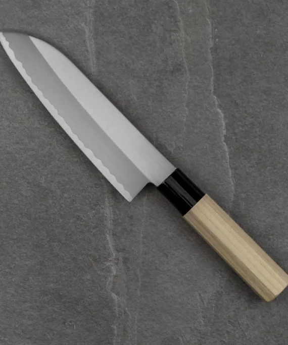 Nóż Santoku Satake Yoshimitsu Rdzewny 17 cm