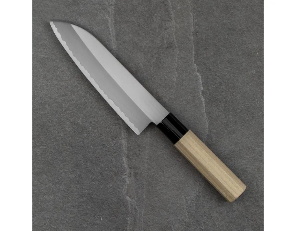 Nóż Santoku Satake Yoshimitsu Rdzewny 17 cm