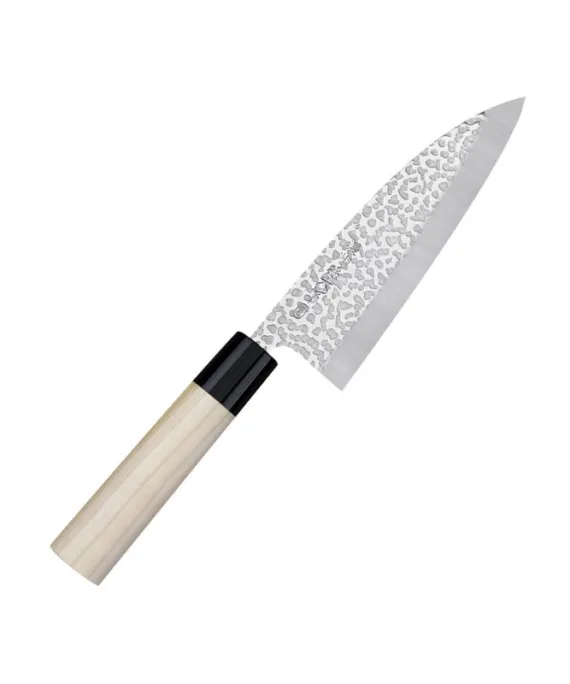 Nóż do mięsa Deba Satake Cutlery Mfg Magoroku Saku 15,5 cm