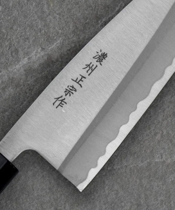 Nóż do mięsa Deba Satake Yoshimitsu Rdzewny 15,5 cm