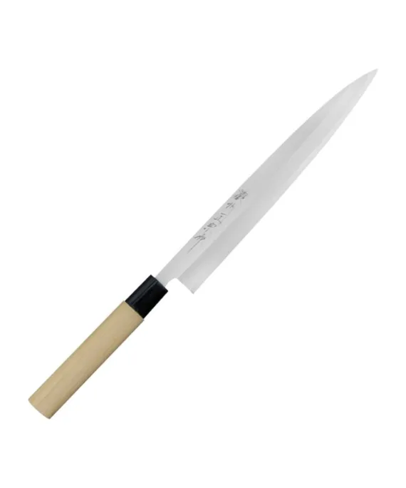 Nóż do sushi Yanagiba Satake Cutlery Mfg Shirogami#2 24 cm