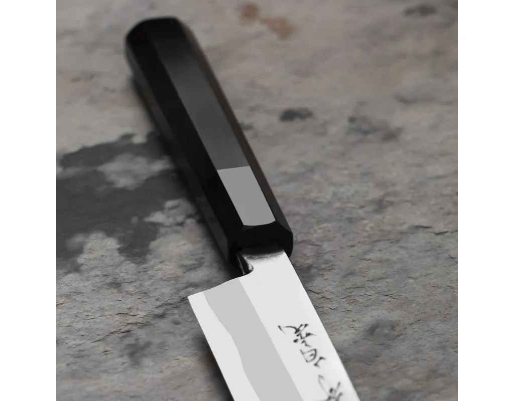 Nóż do mięsa Kiritsuke Yanagiba Sakai Takayuki Byakko Shirogami#1 27 cm