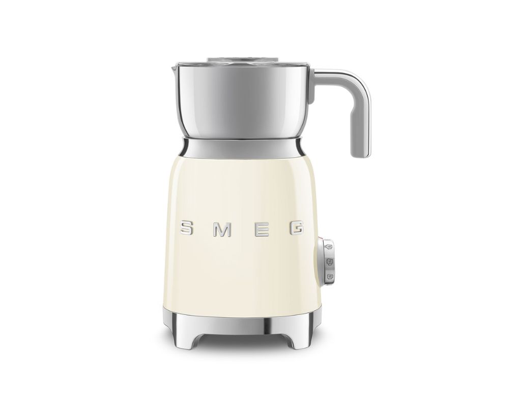 Spieniacz do mleka elektryczny Smeg 50's Style MFF11CREU kremowy 600 ml