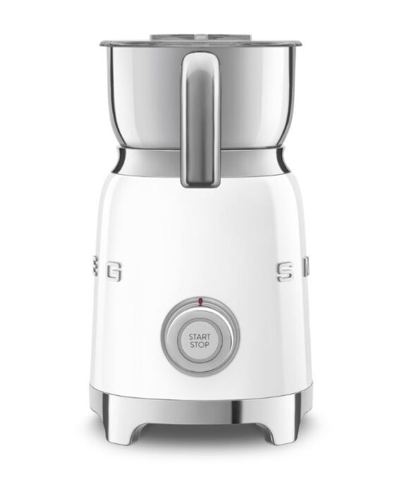 Spieniacz do mleka elektryczny Smeg 50's Style MFF11WHEU biały 600 ml