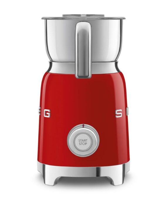 Spieniacz do mleka elektryczny Smeg 50's Style MFF11RDEU czerwony 600 ml
