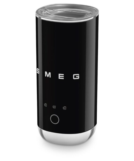 Spieniacz do mleka elektryczny Smeg 50's Style MFF02BLEU czarny