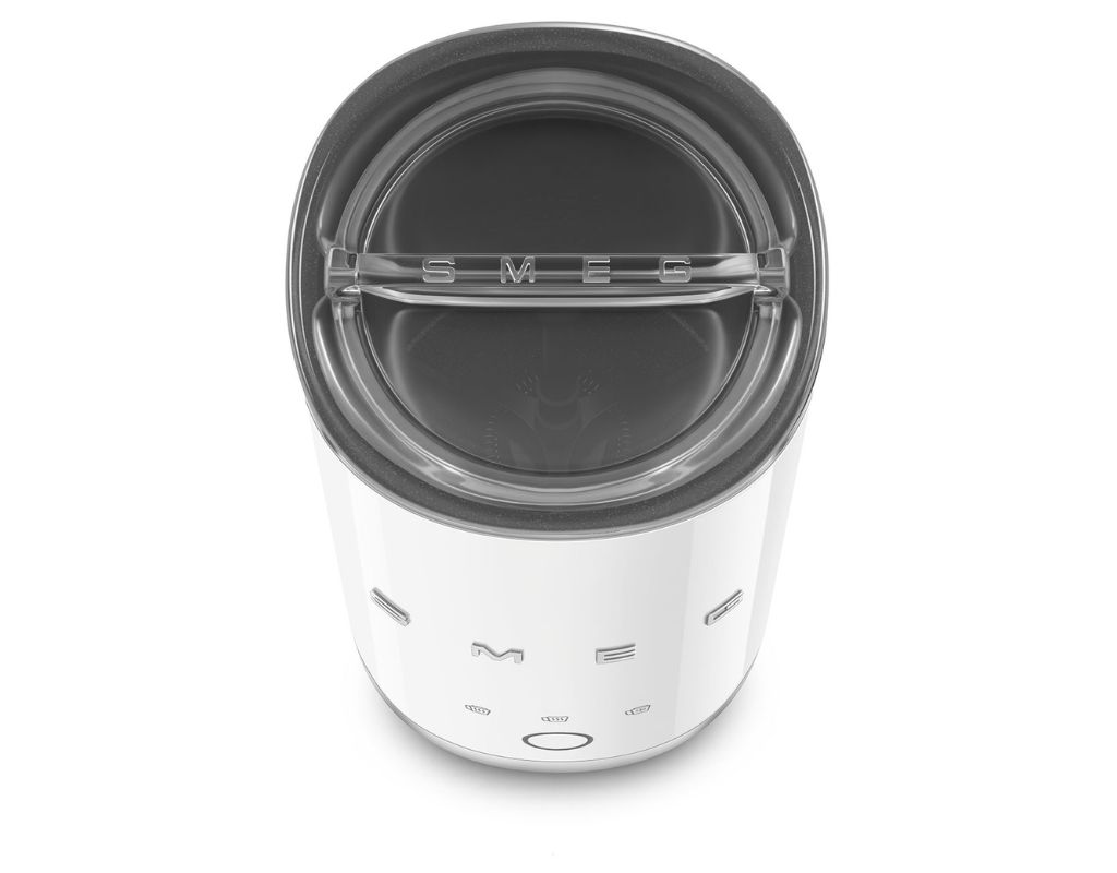 Spieniacz do mleka elektryczny Smeg 50's Style MFF02WHEU biały
