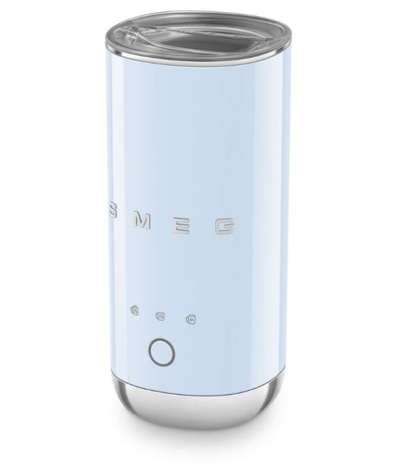 Spieniacz do mleka elektryczny Smeg 50's Style MFF02PBEU Pastelowy błękit