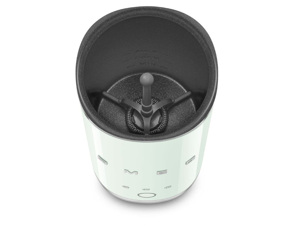 Spieniacz do mleka elektryczny Smeg 50's Style MFF02PGEU Pastelowa zieleń