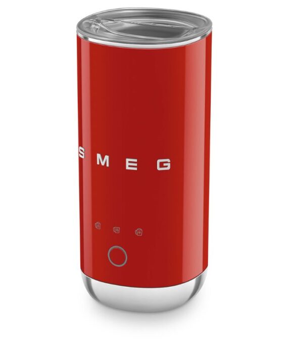 Spieniacz do mleka elektryczny Smeg 50's Style MFF02RDEU Czerwony