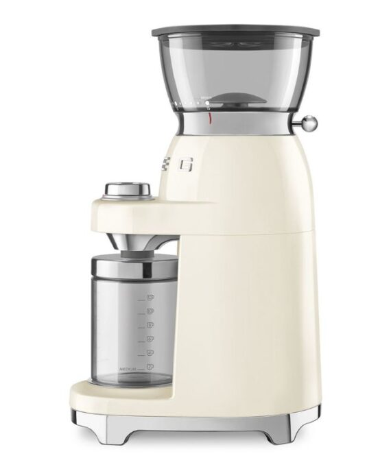Młynek do kawy SMEG 50's Style CGF03CREU Kremowy