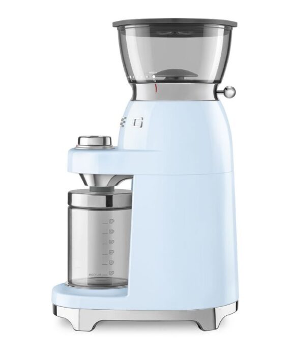 Młynek do kawy SMEG 50's Style CGF03PBEU Pastelowy błękit