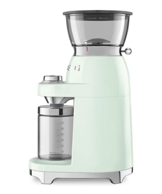 Młynek do kawy SMEG 50's Style CGF03PGEU Pastelowa zieleń