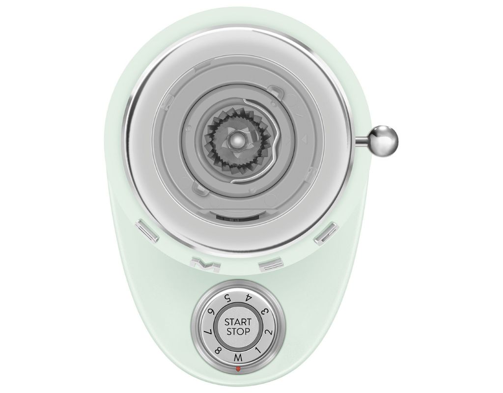 Młynek do kawy SMEG 50's Style CGF03PGEU Pastelowa zieleń